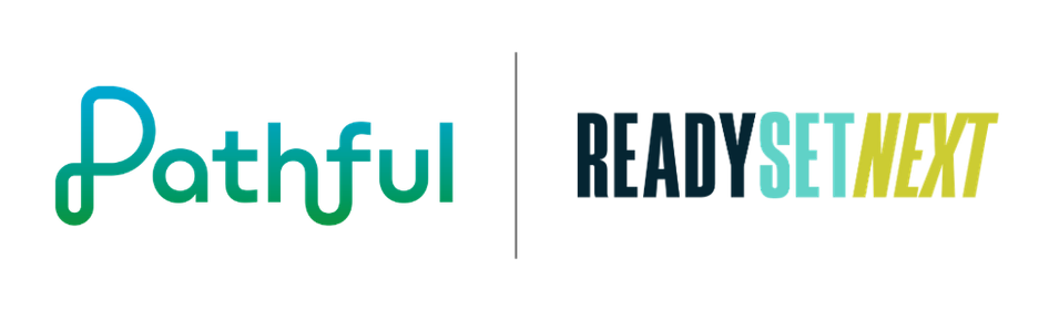 Pathful and Ready Set Next logo lockup