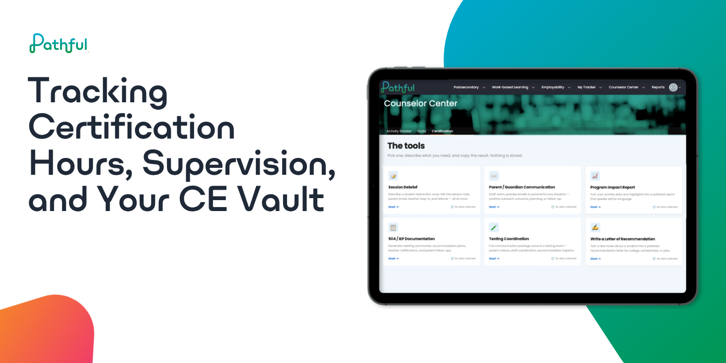 Tracking Certification Hours, Supervision, and Your CE Vault