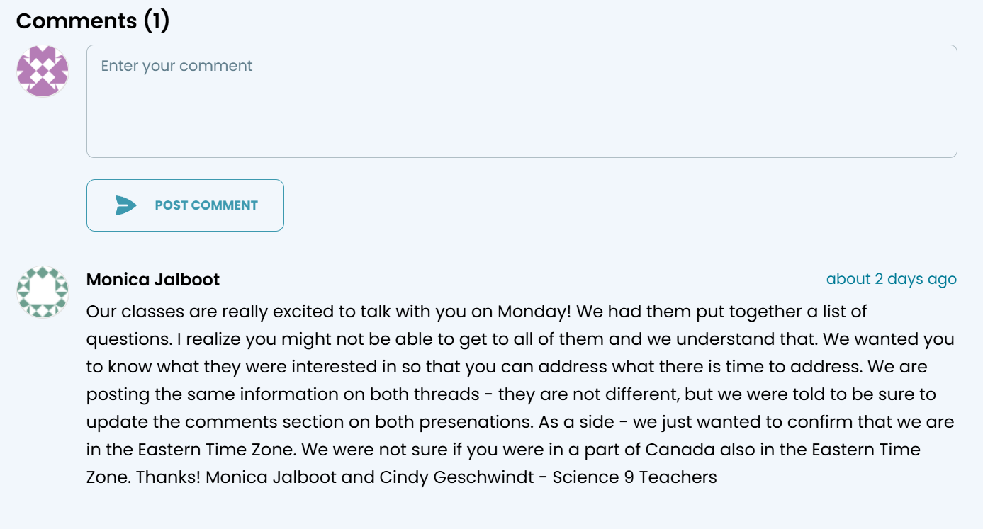 Session description