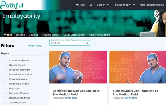 Pathful Employability page